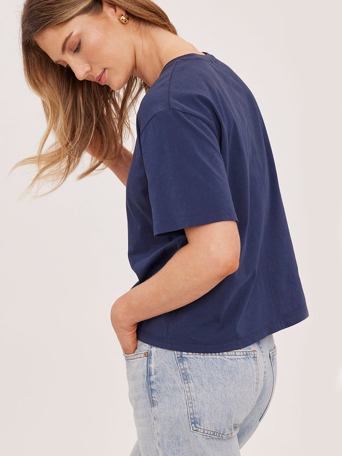 Gentle Fawn Brigitte T-Shirt Summer 2026 | NAVY