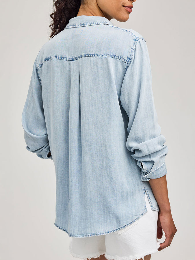 Gentle Fawn Ozzy Long Sleeve Buttondown Shirt Spring 2026 | LIGHT BLUE