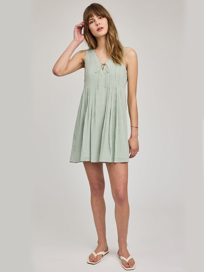 Gentle Fawn Zoey Dress Summer 2026 | PISTACHIO GINGHAM