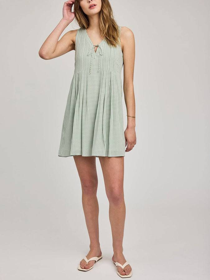 Gentle Fawn Zoey Dress Spring 2026 | PISTACHIO GINGHAM