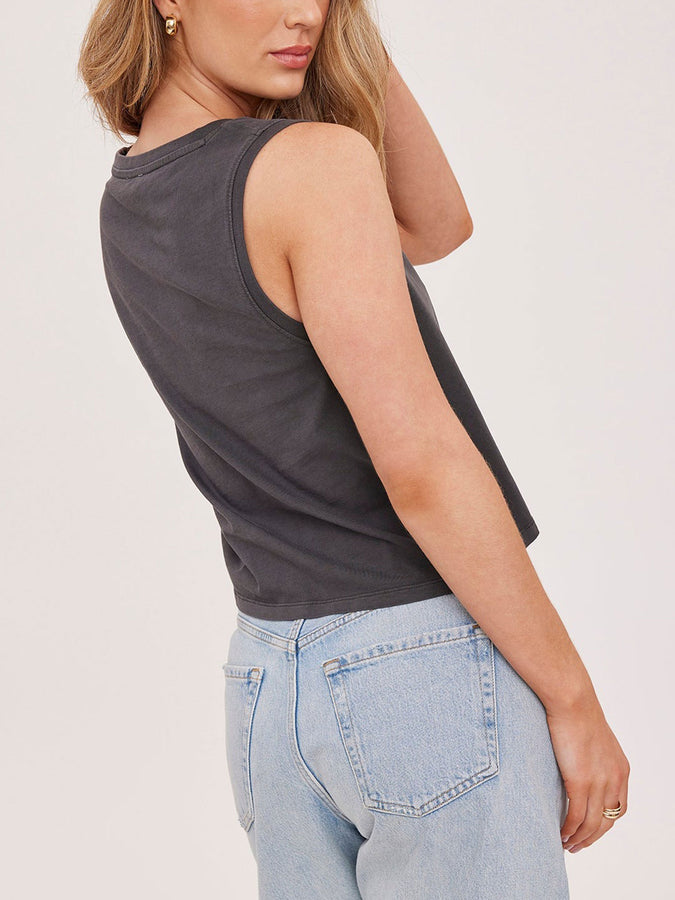 Gentle Fawn Farrah Tank Top Summer 2026 | WASHED BLACK