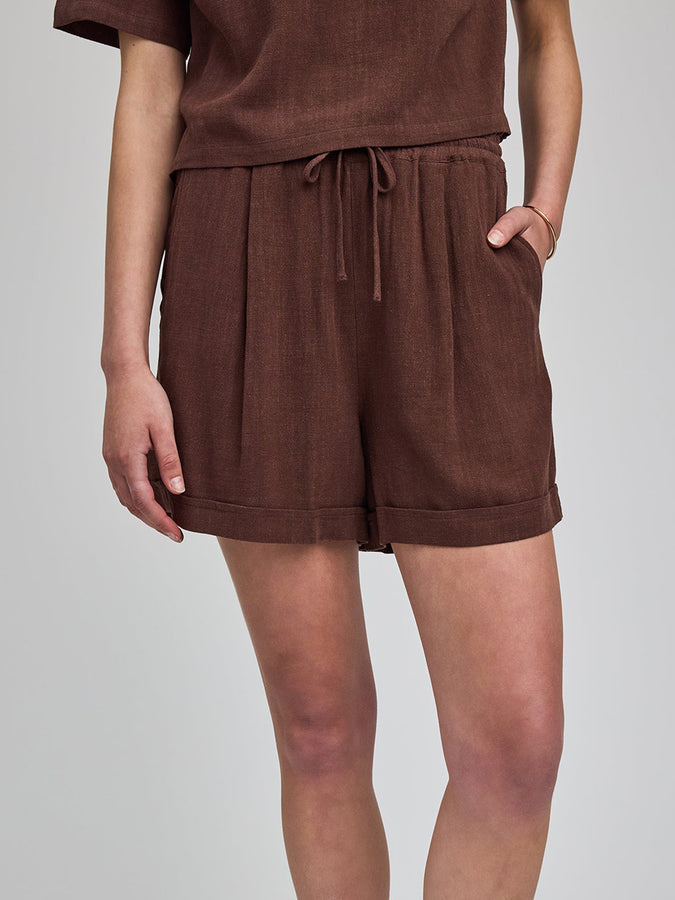 Gentle Fawn Juno Shorts Summer 2026 | ESPRESSO