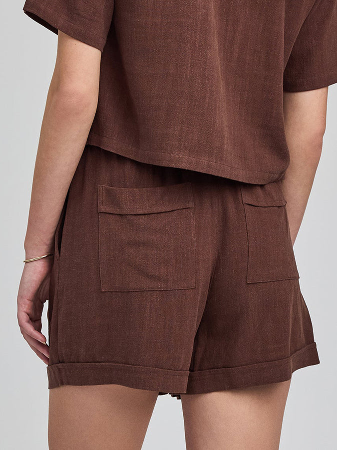 Gentle Fawn Juno Shorts Summer 2026 | ESPRESSO