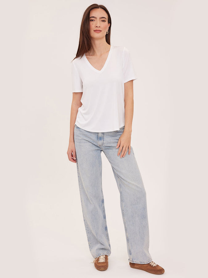 Gentle Fawn Jamie T-Shirt Fall 2026 | WHITE