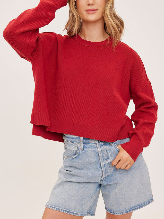 Gentle Fawn Echo Sweater Fall 2026 | CRANBERRY