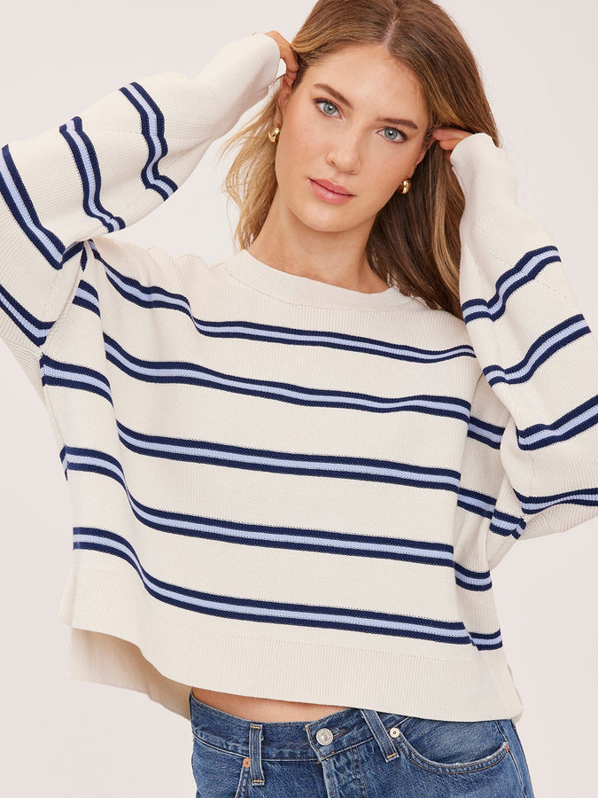 Gentle Fawn Echo Stripe Sweater Fall 2026 |CREAM