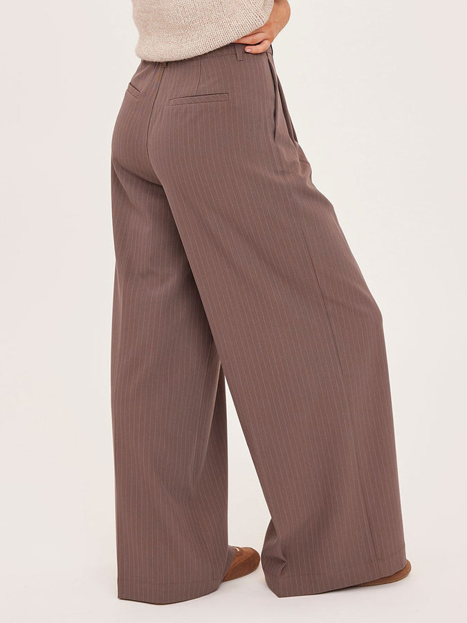 Gentle Fawn Collins Pants Holiday 2026 | CAFE PINSTRIPE