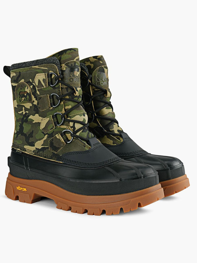 Sorel GORE-TEX Caribou Horizon Utility Green/Black Boots Winter 2026 | UTILITY GREEN/BLACK (355)