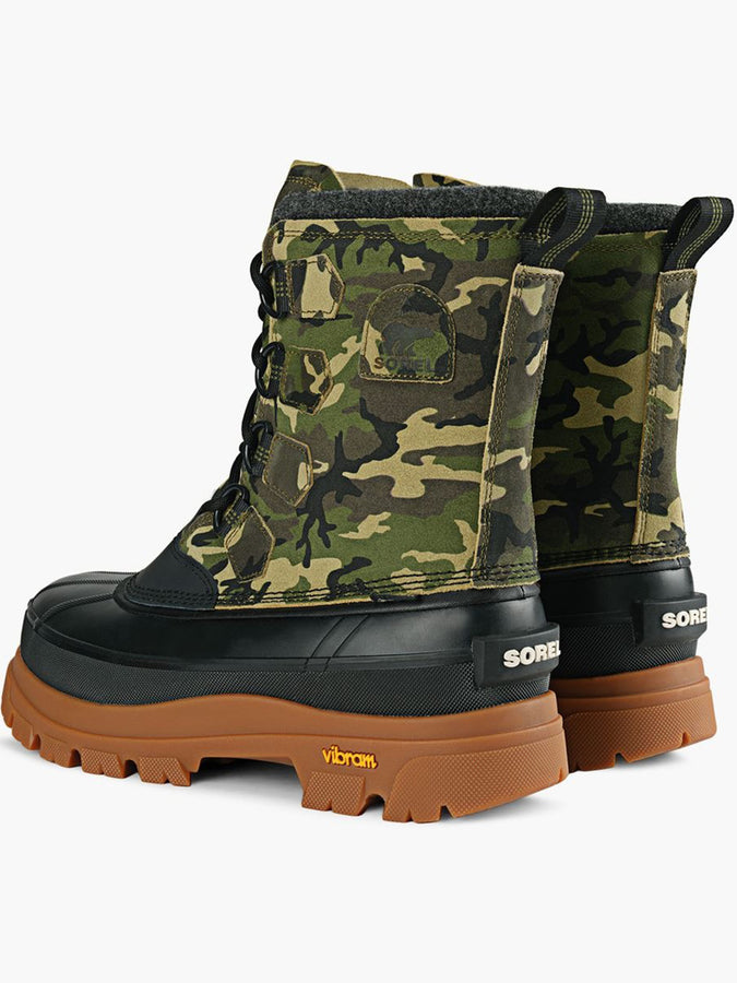 Sorel GORE-TEX Caribou Horizon Utility Green/Black Boots Winter 2026 | UTILITY GREEN/BLACK (355)