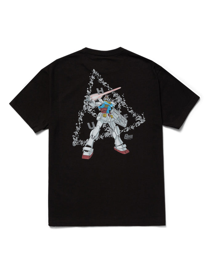 Huf x Mobile Suit Gundam Triple Triangle T-Shirt Spring 2024 | BLACK