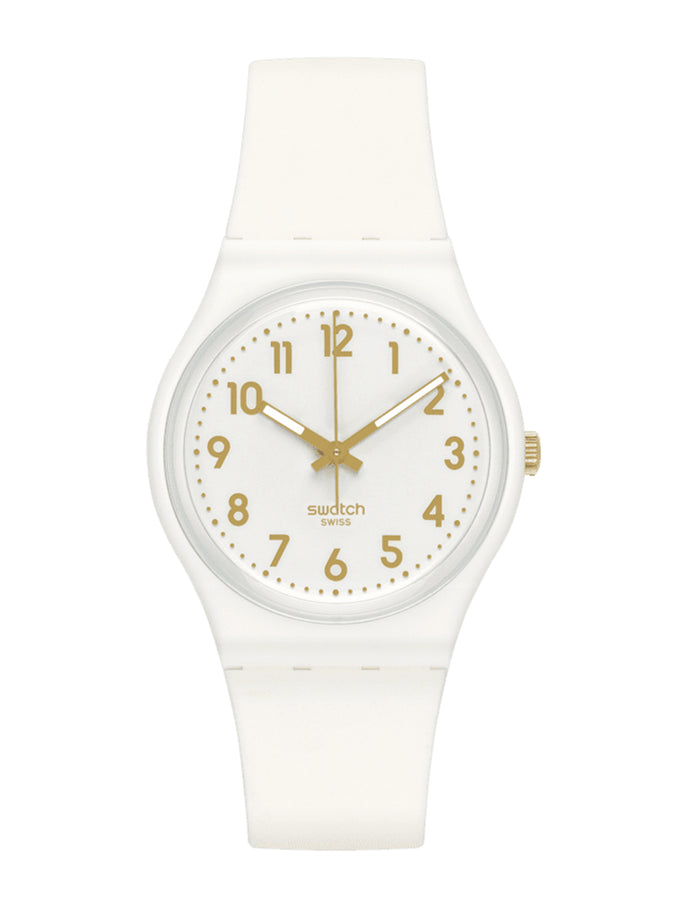 Swatch White Bishop Watch | WHITE