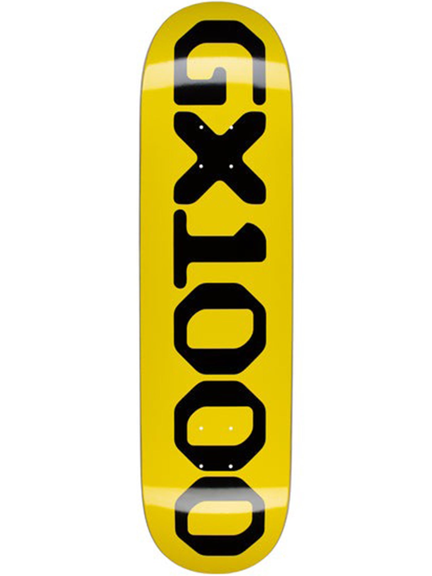 Gx1000 OG Logo Yellow 8.375 Skateboard Deck