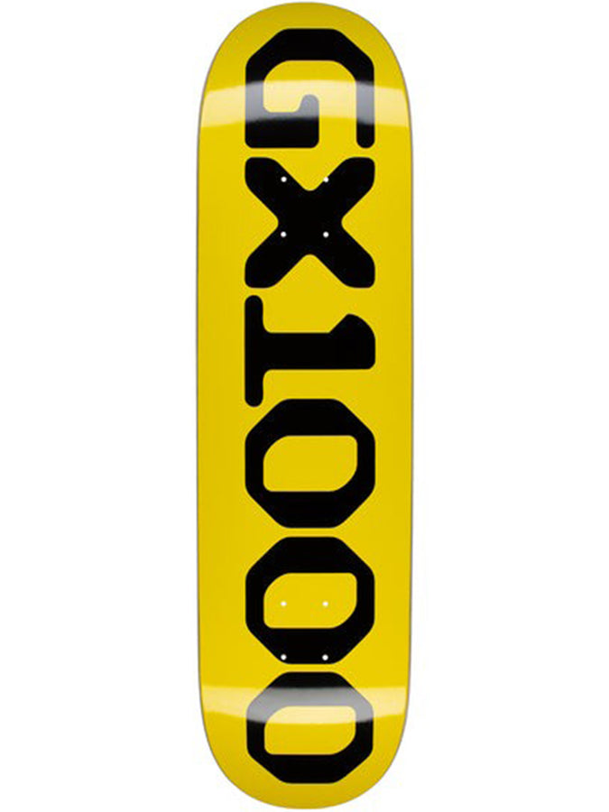 Gx1000 OG Logo Yellow 8.375 Skateboard Deck | YELLOW