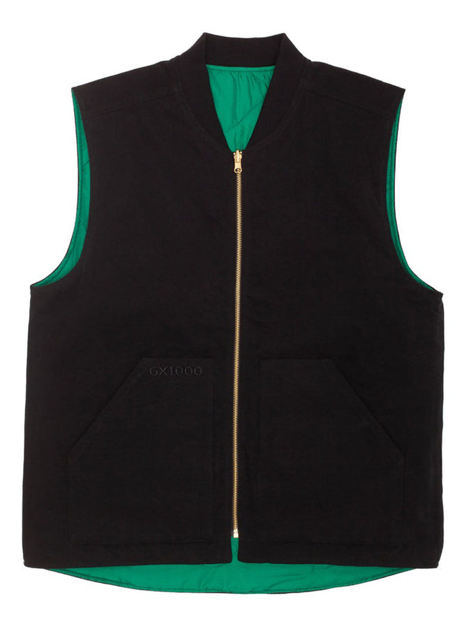 GX1000 Reversible Vest Fall 2023 | BLACK/GREEN