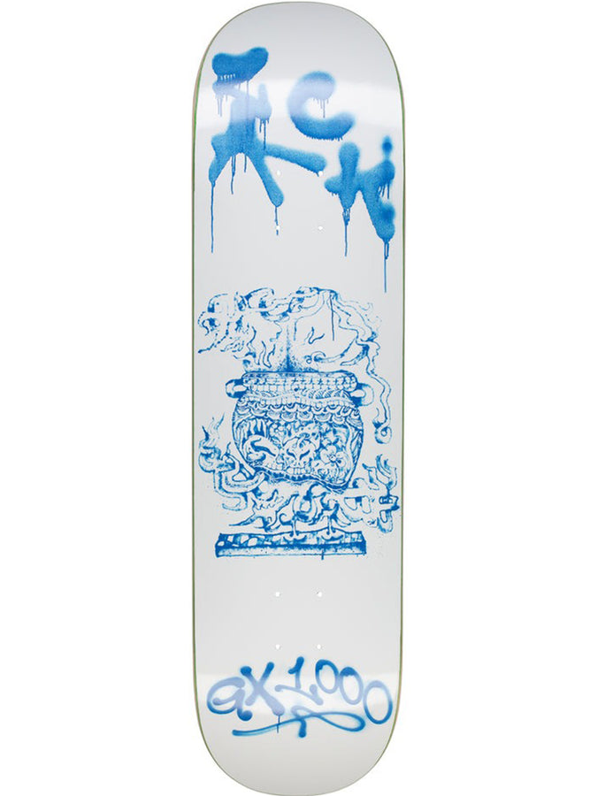 GX1000 Sincere Zack Krull White 8.25 Skateboard Deck | WHITE