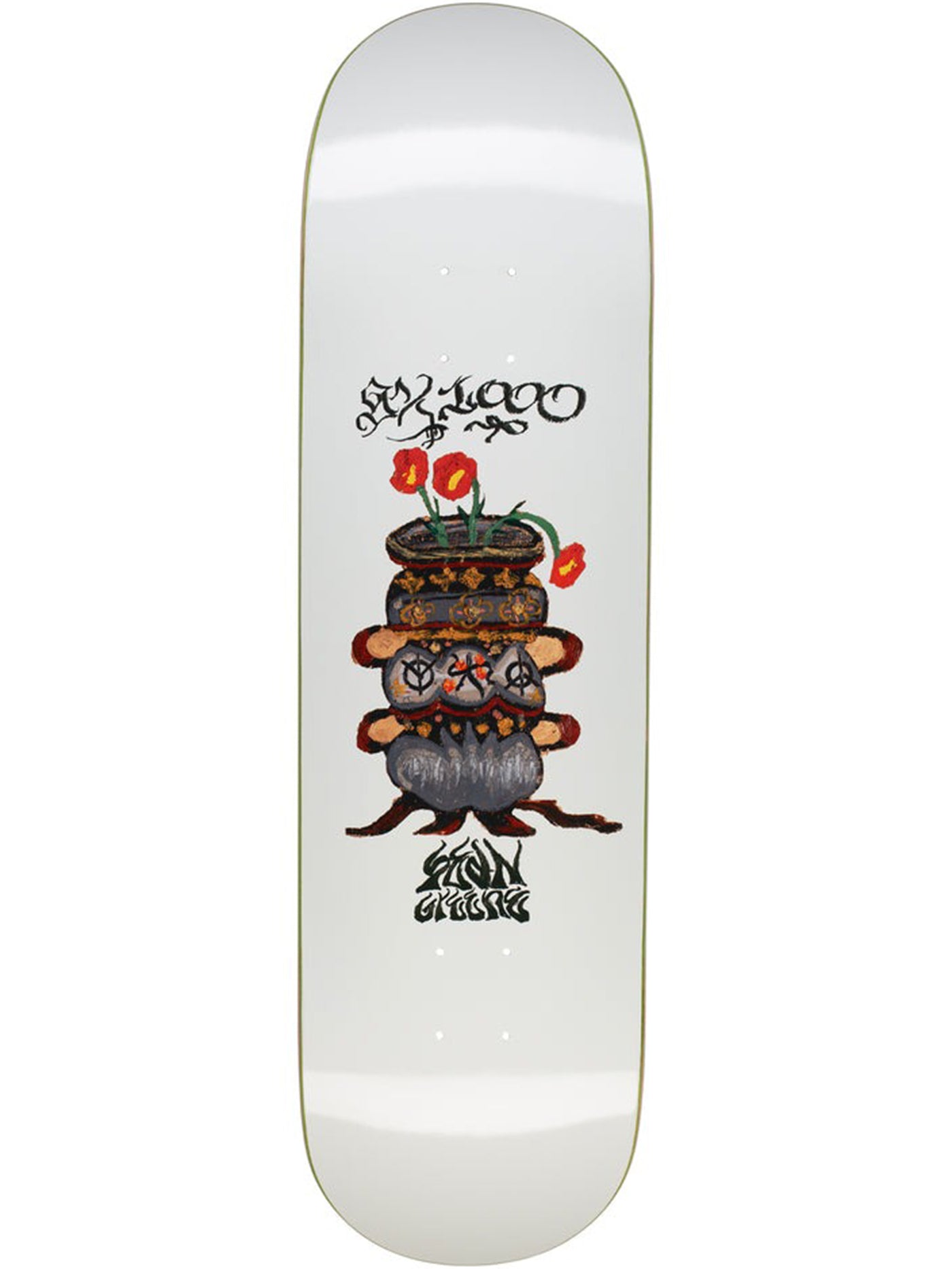 GX1000 Stable Sean Greene White 8.625 Skateboard Deck