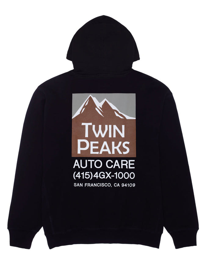 GX1000 Twin Peaks Hoodie Spring 2024 | BLACK