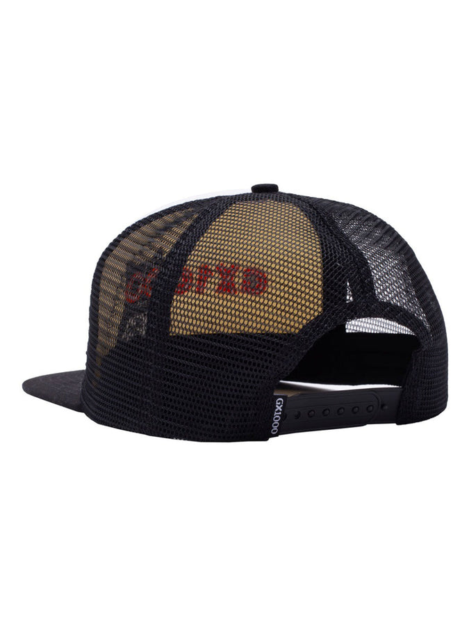 Gx1000 Owl Trucker Snapback Hat | BLACK/WHITE