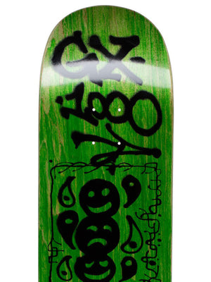 Gx1000 Plus And Minus Black 8.625 Skateboard Deck