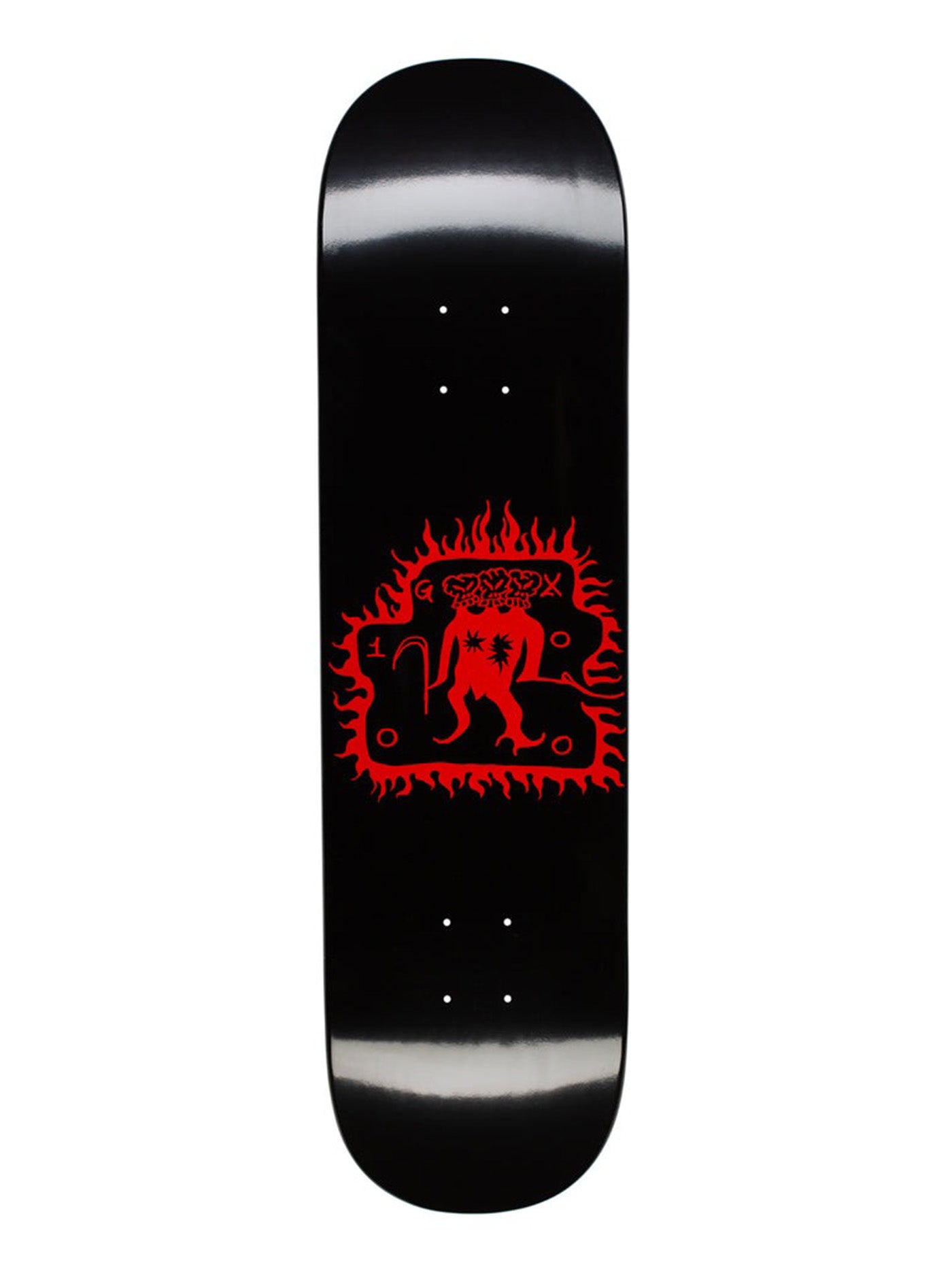 GX1000 Trespass Black 8.25" Skateboard Deck