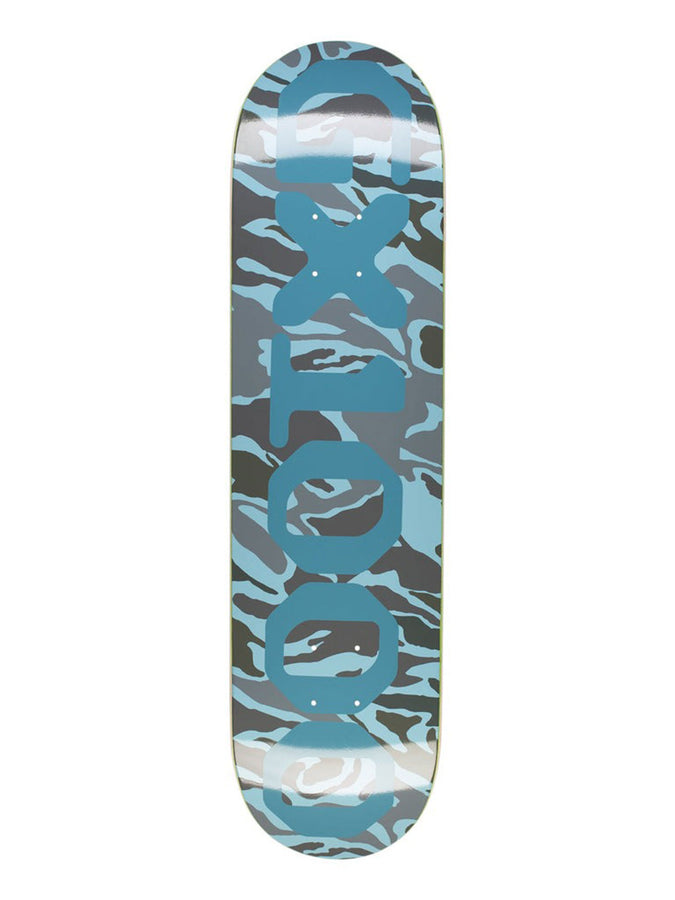 GX1000 OG Logo Camo Blue 8'' Skateboard Deck | BLUE