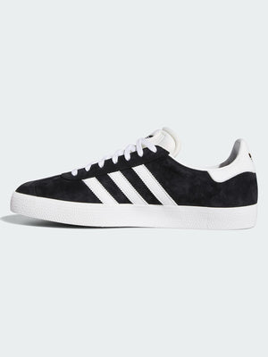 Adidas Gazelle Adv Core Black White Gold Shoes Spring 2024 EMPIRE