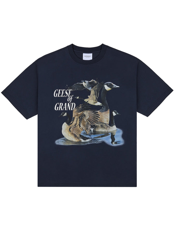 Grand Geese Of Grand T-Shirt Fall 2026 | NAVY