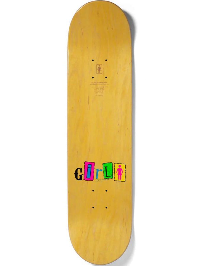 Girl Geering Out To Lunch 8 Skateboard Deck | MULTI