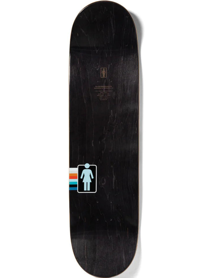 Girl 93 Til Palette Davis 8.5 Skateboard Deck | WHITE