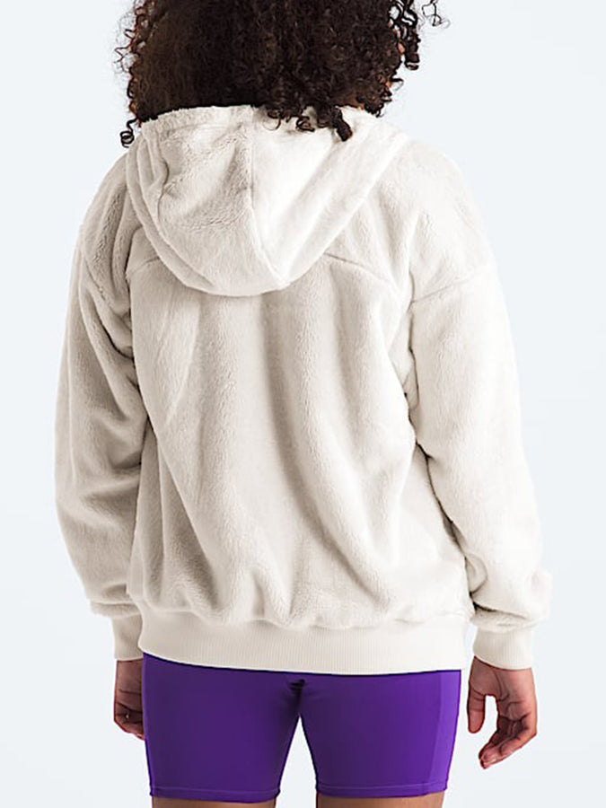 The North Face Osito Full Zip Hoodie (Kids 7-14) Winter 2026 | WHITE DUNE (QLI)