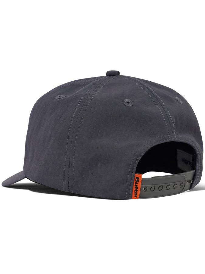 Butter Goods Glint Snapback Hat | DARK GREY
