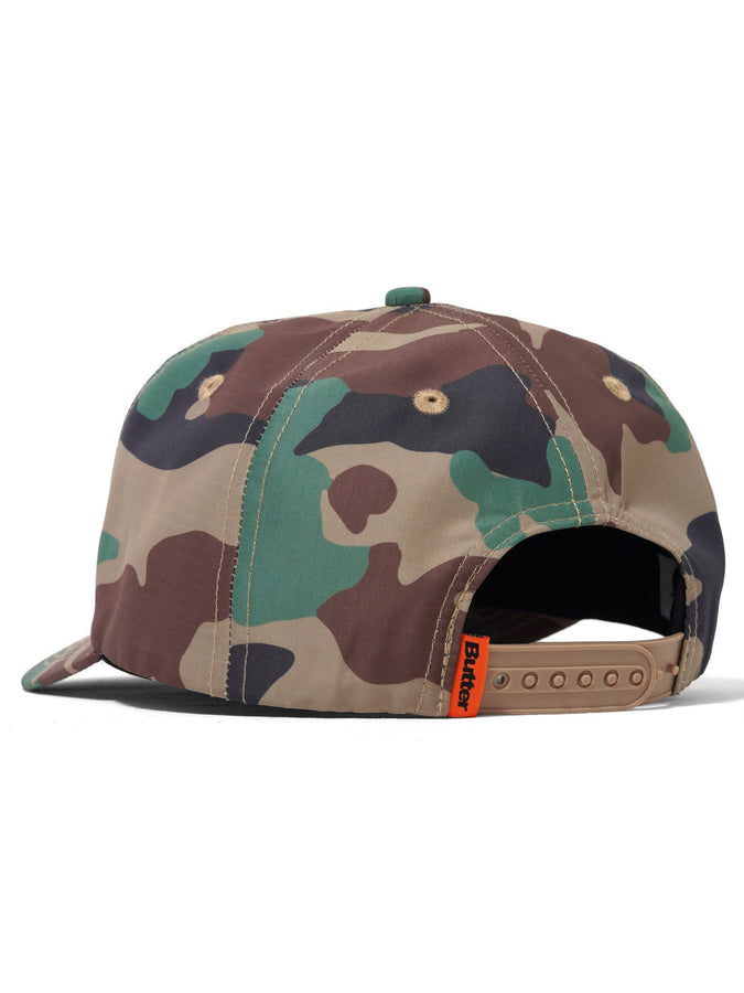 Butter Goods Glint Snapback Hat | WOODLAND CAMO