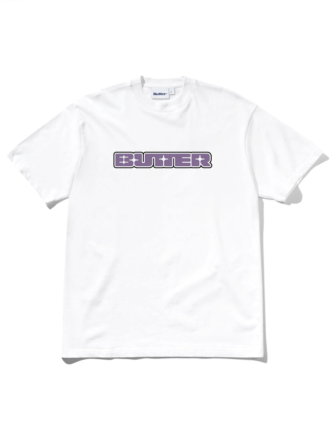 Butter Goods Glint T-Shirt Spring 2026 | WHITE