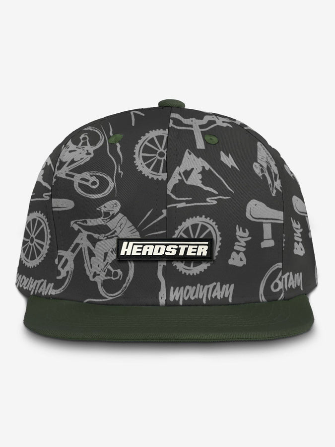Headster Gnarly Ride Snapback Hat | CHARCOAL