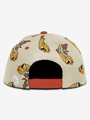 Headster Gone Fishing Snapback Hat