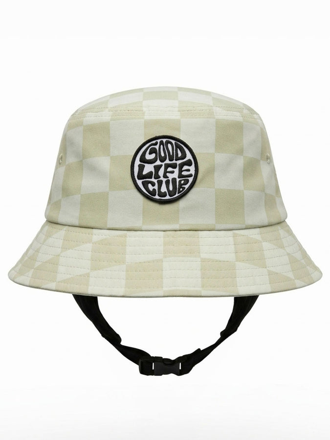 Notice The Reckless Good Life Surfing Bucket Hat Summer 2026 | CHECKERED GREEN