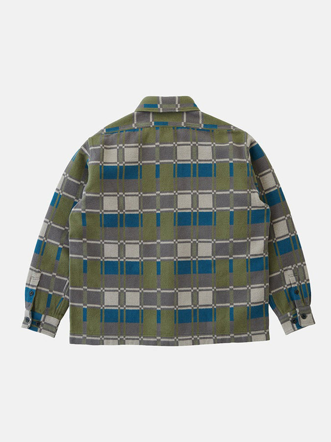 Gramicci Anthony Flannel Long Sleeve Buttondonw Shirt Fall 2025 | SILVER CHECK