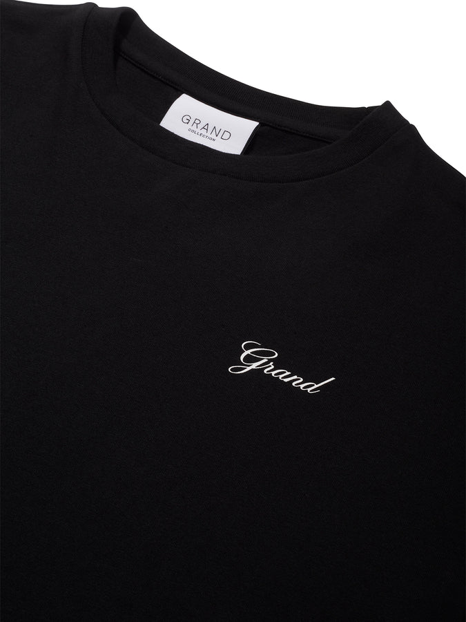 Grand Script T-Shirt Fall 2026 | BLACK