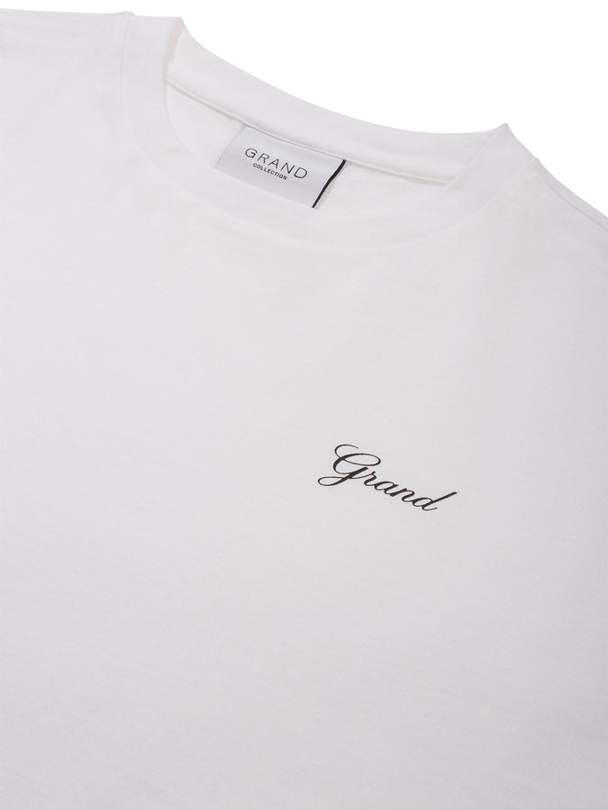 Grand Script T-Shirt Fall 2026 | WHITE