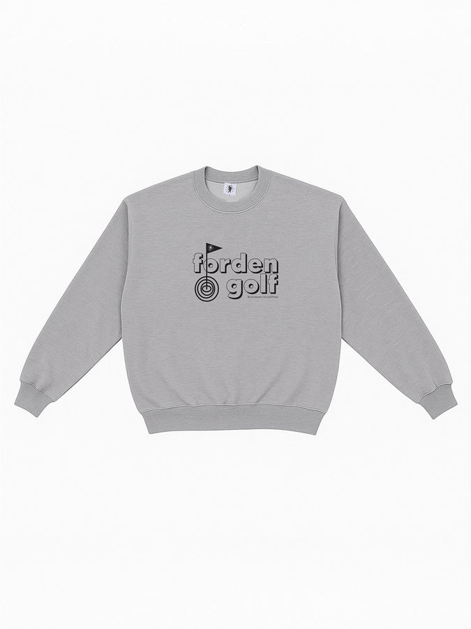Forden Golf Last Priority Glacier Grey Crewneck Sweatshirt Fall 2025 | GLACIER GREY
