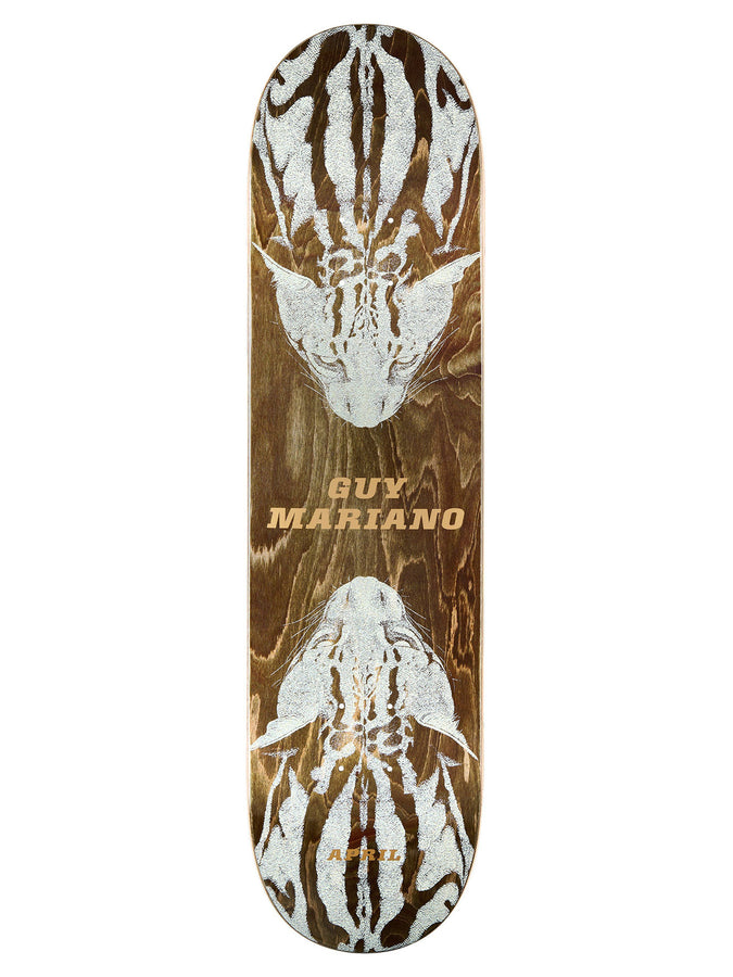 April Guy Mariano Cheetah 8'' & 8.5'' Skateboard Deck | BROWN