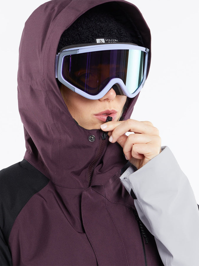 Volcom GORE-TEX V.Co Aris Insulated Snowboard Jacket 2024 | BLACKBERRY (BRY)