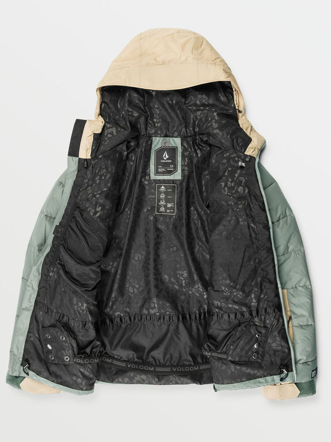 Volcom Puffleup Snowboard Jacket 2025 | LICHEN GREEN (LCG)