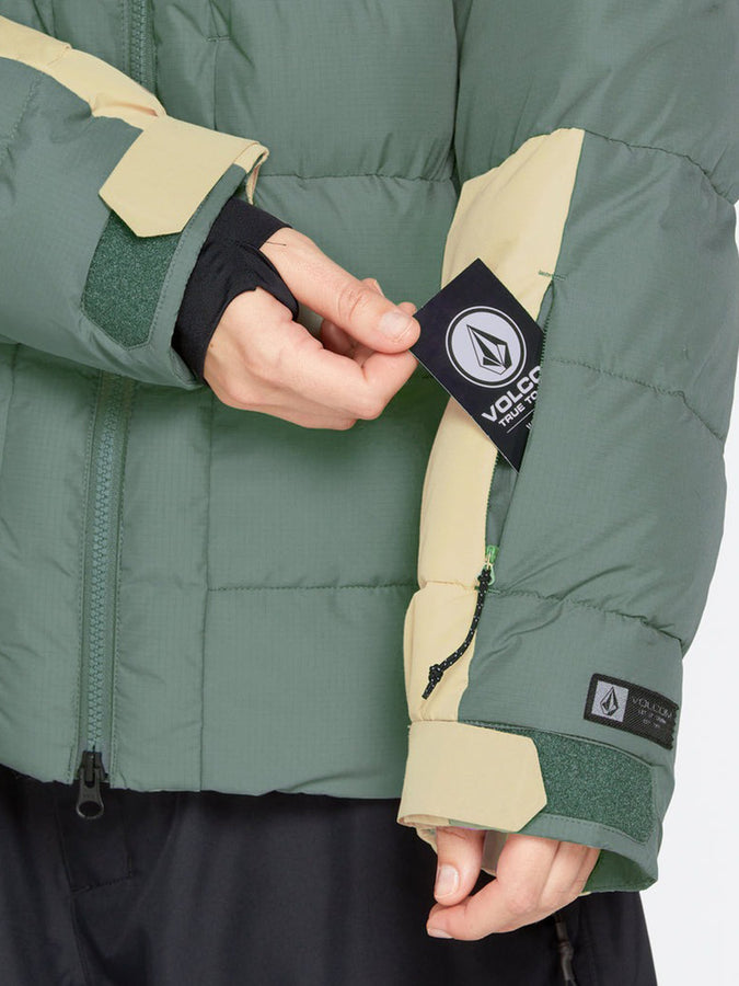 Volcom Puffleup Snowboard Jacket 2025 | LICHEN GREEN (LCG)