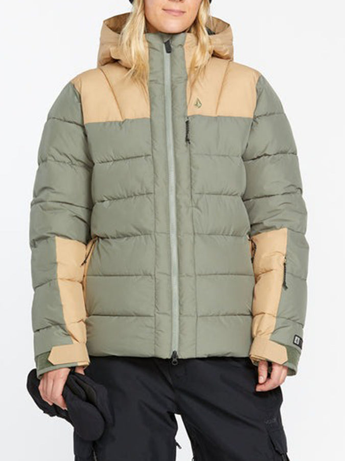 Volcom Puffleup Snowboard Jacket 2025 | LICHEN GREEN (LCG)