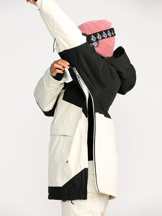 Volcom GORE-TEX Fern Insulated Pullover Jacket Winter 2026 | BONE (BNE)