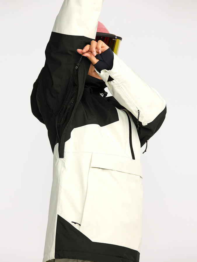 Volcom GORE-TEX Fern Insulated Pullover Jacket Winter 2026 | BONE (BNE)