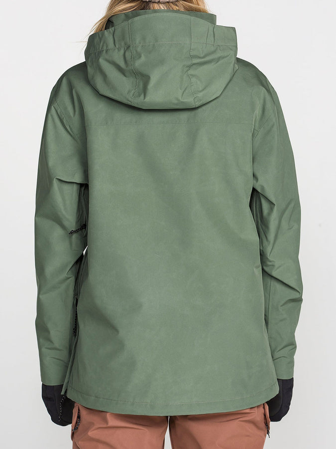 Volcom GORE-TEX Rowan Pullover 2027 – Women Insulated Jacket | LIGHT GREEN (LRN)