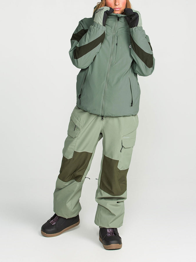 Volcom Shelter 3D Stretch 2027 – Women's Insulated Jacket | LIGHT GREEN (LRN)