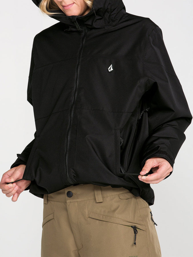 Volcom Steele 2027 – Women's Insulated Jacket | BLACK (BLK)